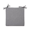 thumbnail image 1 of Seat Cushion Summer Simple Style Breathable Heavy Duty Modern Square Solid Color Computer Chair Sitting Cushions Pad Grey 40x40cm, 1 of 1