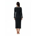 thumbnail image 3 of PRETTYGARDEN Women's Midi Sweater Dress, Sizes S-XXL, 3 of 6