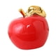 thumbnail image 3 of Figura de manzana, adorno moderno de cerámica, regalo de manzana, estatua de fruta, escultura para Diámetro 115 cm, 3 of 9