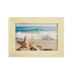thumbnail image 1 of Playa de arena a estrella de Mar Mar Mar luz foto Escritorio de madera Arte Pintura 5x7 pulgadas marco de foto foto, 1 of 4