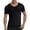 A-Black551, variant on Smooth Fitted Crew Tee For Men Short Sleeve Slim Fit Contoured Neck Shirts Soft Seamless Daily Undershirt Tops