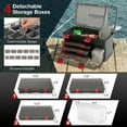 thumbnail image 6 of Gymax 5 Layers Fishing Tackle Box w/ Dividers & Top Storage 3 Removable Utility Boxes, 6 of 10