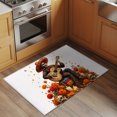 thumbnail image 3 of Halloween 2'x3' Washable Rug,Mexican Skeleton Play Guitar Abstract Florals Non-Slip Soft Doormat Area Rugs for Entrance Bathroom Bedsides,Front Doormat Carpet for Kitchen Bedroom,Entryway Floor Mat, 3 of 9