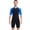 Blue, variant on GKV Men’s & Women’s 1.5mm Short Sleeve Shorty Wetsuit – Neoprene Diving Suit for Snorkeling, Swimming, Kayaking & Surfing