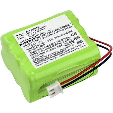 Replacement Battery for 2GIG Edge Panel,EDG-NA-AA Security Panels,EDG-NA-VA Security Panels,GC2 Panel,GC2e Panel,Go Control panels,2000mAh