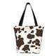 thumbnail image 1 of Balery Brown Cow Bolsa de Hombro con Diseño, Bolsa Grande y Duradera, Bolsa Versátil para Compras, 1 of 6