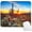 Cacti Gift, variant on Magical Starlit Grove Night Sky Mouse Pad 9.5"x 7.9", Reinforced Stitched Edges, Durable Anti-Slip Gaming & Office Mat Desk Decor, Stars Nebula Starry Blue Purple, Dark Branches Winter Forest