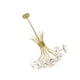 thumbnail image 3 of 1pc Crystal Craft Lámpara colgante de la lámpara de araña de interior Decoración de la lámpara de techo, 3 of 6