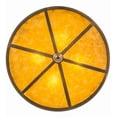 thumbnail image 5 of Meyda Tiffany 160003 Ducks In Flight 4 Light 24" Wide Semi-Flush Drum Ceiling Fixture -, 5 of 7