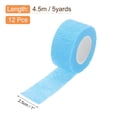 thumbnail image 2 of 12 Paquete Venda Cohesiva Elástica 1 pulgada x 5 yardas Cinta Atlética Autoadhesiva Transpirable Azul Lago, 2 of 5