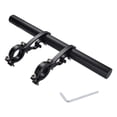 thumbnail image 2 of Baohd 25cm Handlebar Extender Bike Front Light Bracket Extension Speedometer Holder Accessories Double Clamps No.02, 2 of 8