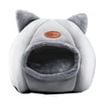 thumbnail image 3 of Heywce Warm Cat Bed With Removable Washable Cushioned Pillow For Cats Puppy And Small Dogs In A Cute Cat Head Shape., 3 of 9