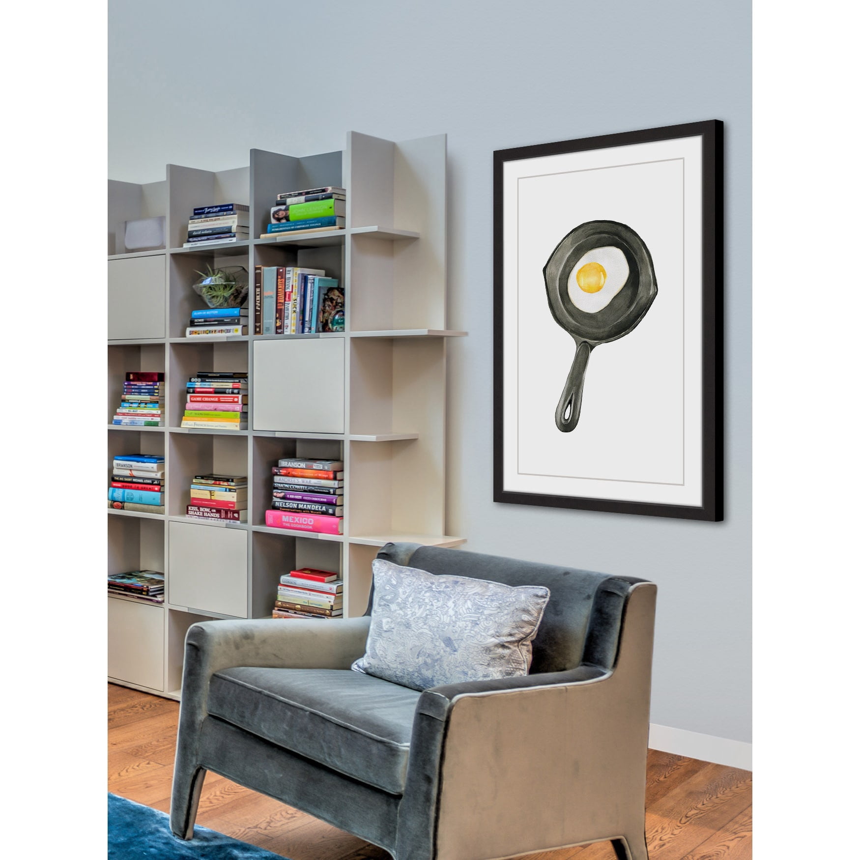 "Morning Eggs" Framed Painting Print