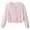 Pink, variant on Girls Cardigans Soft Cotton Knit Button Up Crewneck Sweaters Scalloped Cute Spring Fall Winter Clothes (9 Years, Yellow)