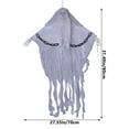 thumbnail image 3 of Nmdmisc Halloween Hanging Ghosts Skeleton Decorations,31.5 x 28.3 Inch Grim Reaper with Chain for Haunted House Props Outdoor Scary Halloween Tree Decoration Indoor, 3 of 6