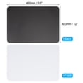 thumbnail image 2 of Unique Bargains 18' x 12' Round Angle Magnetic White Board Contact Paper, White 2Pack, 2 of 5