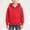 Red, variant on BXJX Boys Zip up Hoodies Size 10-12 T, Casual Cotton Spring Fall Long Sleeve Jackets with Pockets Gray