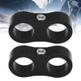 thumbnail image 3 of AN10 Aluminum Alloy Hose Separator Clamp Fitting Adapter Bracket Universal, 3 of 7