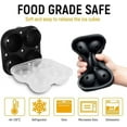 thumbnail image 2 of Silicone Ice Cube Trays Sphere Round Ice Ball Maker, Ice Ball Molds (Each Ice Ball 6CM) Pack of 1, 2 of 4