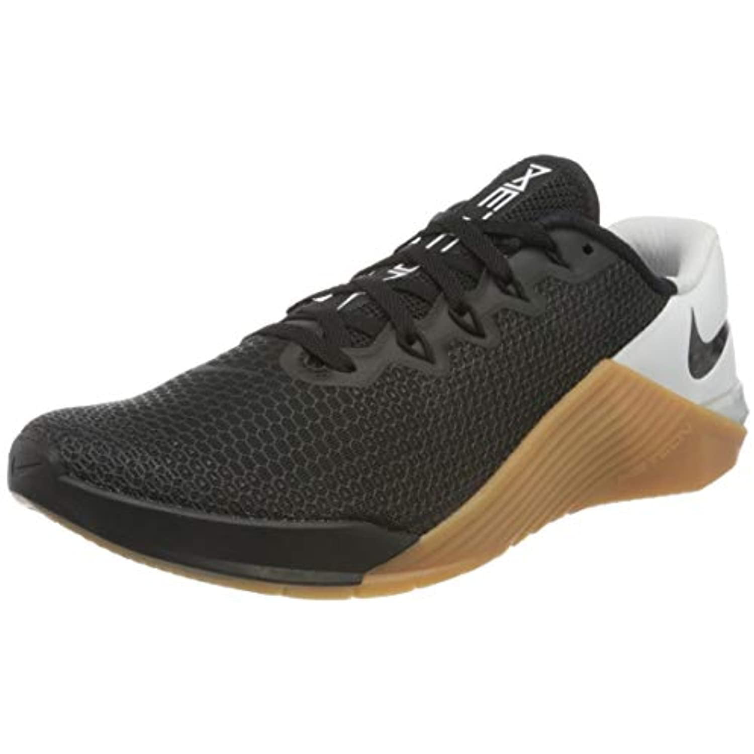 Decepcionado agricultores Bergantín Nike Metcon 5 Men's Training Shoe Black/Black-White-Gum MED Brown Size 8 -  Walmart.com