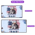 thumbnail image 5 of My Favorite American Shorthair Calls Me Dad. Happy Father's Day Desk Mat Full Keyboard Mouse Pad Cat Lover Kitten Owner Gifts Large Mousepad - 00005, 5 of 5