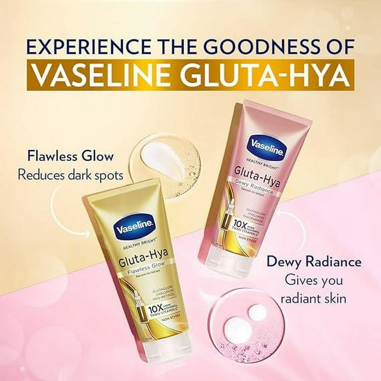 Vaseline Gluta-Hya Flawless Glow, 200ml, Serum-In-Lotion