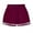 Wine, variant on biudgviw Casual Shorts for Women Boho High Waisted Flower Embroidery Summer Beach Vacation Shorts Loose Fit Plus Size Shorts with Pockets