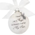 thumbnail image 1 of EIMELI Feather ball Angel In Memorial Ornament Hanging Sign Commemorative Decorations, 1 of 2