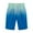 Blue, variant on cocolona Mens Plus Size Summer Casual Shorts Elastic Waist Drawstring Vacation Beach Board Shorts with Pockets