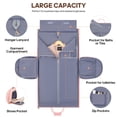 thumbnail image 3 of MIUSSE Convertible Garment Bag for Travel 2-in-1 Garment Duffle Bag 60L Carry On Garment Weekender Bag Hanging Suitcase Suit Travel Duffel, 3 of 7