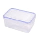 thumbnail image 1 of Caja de fruta Bento para almuerzo duradera, portátil, segura, en refrigerador, microondas (transparente), 1 of 2