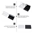thumbnail image 2 of EeaseCA 8Pcs Rectangular Dumb Black Two Round Eye Shadow Boxes with Paste Mirror, 2 of 8