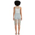 thumbnail image 3 of No Boundaries Juniors Lace Crochet Cardigan, 3 of 5