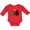 Red, variant on Inktastic Three Christmas Trees in Plaid and Leopard Print Boys or Girls Long Sleeve Baby Bodysuit