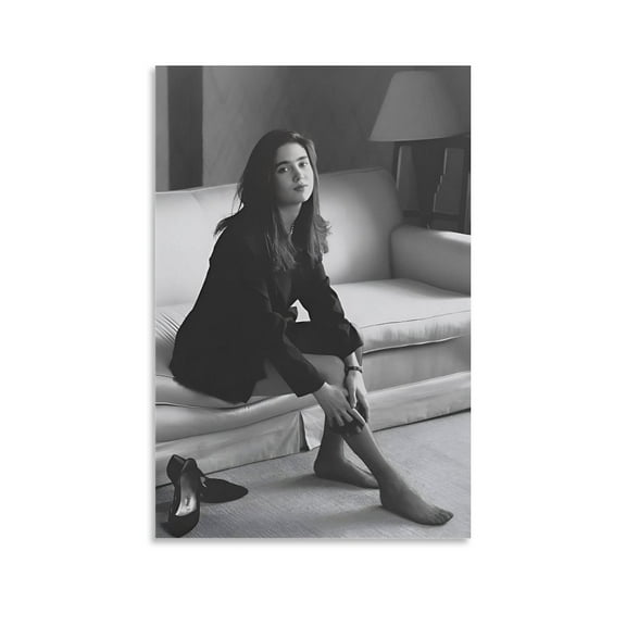 Jennifer Connelly Art Erotogenic Poster Wall Art Poster Scroll Canvas Painting Picture Living Room Decor Home 24x36inch(60x90cm)