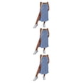 thumbnail image 4 of Minnieouse Casual Impreso Larga Dividida Elegante Vacaciones Adolescentes Ropa de Verano Club Disfraces Accesorios Azul Oscuro M Type1 NO1, 4 of 6