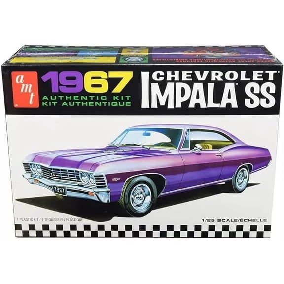 AMT 1967 Chevy Impala SS (Stock) 2T 1/25 Scale Model Kit