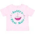 thumbnail image 3 of Inktastic Daddys First Mate (girl) Girls Toddler T-Shirt, 3 of 5