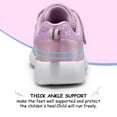 thumbnail image 5 of HARVEST LAND Girls Glitter Sneakers Slip-on Athletic Tennis Shoes for Boys Toddler Little/Big Kids, 5 of 9