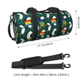 thumbnail image 2 of Balery Lgbt Penguin Bolsa de Gimnasio para Mujeres y Hombres, Bolsa de Viaje Impermeable, Bolsa de Fin de Semana con Compartimento para Zapatos y Bolsillo Húmedo, 2 of 6