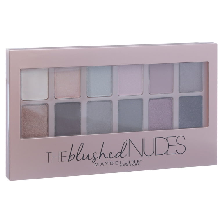 Blushed The Eyeshadow Nudes Maybelline Palette