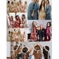 thumbnail image 3 of Ekouaer Silk Robes for Women Short Lightweight Bathrobe Ruffled Satin Kimono Robes Sexy Bride Bridesmaid Sleepwear, 3 of 5