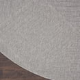 thumbnail image 4 of Nourison Palamos Indoor/outdoor Geometric Contemporary Light Grey Area Rug, 4 of 9