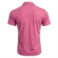 thumbnail image 5 of Dresfit Polo Pullover Mens Zipper Stand Collar Quarter Zip Shirt Summer 2026 Short Sleeve Cotton Relaxed Fit Business Tops Big and Tall Loose Tennis T Shirts Pink 3XL, 5 of 7