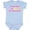 AE-Light Blue, variant on Inktastic Candy Hearts II Girls Baby Bodysuit