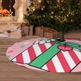 thumbnail image 6 of Lsque Sanrio Print Christmas Tree Skirt, Tree Skirt with Ties or Velcro, Perfect for Holiday Decorations, Halloween, and New Year-36", 6 of 7