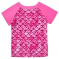 thumbnail image 4 of Godderr Girls Rash Guard 2-Piece Swimwear Fish Scale Pattern Swimwear Upf 50+ Uv for 4-12Y, 4 of 6