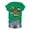 Green, variant on LUOGENLI Female T-shirts for Womens Festive Women's Print Short Sleeve Round Neck T Shirt Womens T-shirts Graphic Tees St. Patrick's Day Orange XL