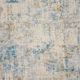 thumbnail image 4 of Ox Bay Dallas 2' x 3' Blue/Gray Abstract Premium Ultra-Soft Indoor Area Rug, 4 of 8