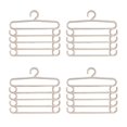 thumbnail image 1 of Pants Rack Multifunctional Household Saving Space Multi Layer Trousers Hanger Pants Closet Color Clothes Peg 5 Layers A, 1 of 5
